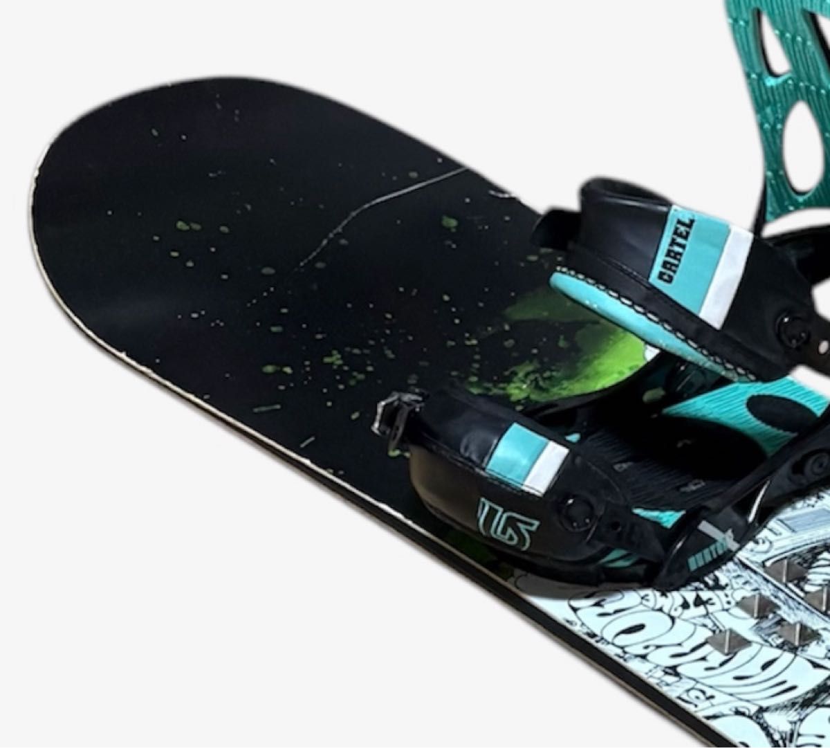 BURTON バートン バインディング付 スノーボードセット LOVE BURTON バートン バインディング付 スノーボードセット LOVE
