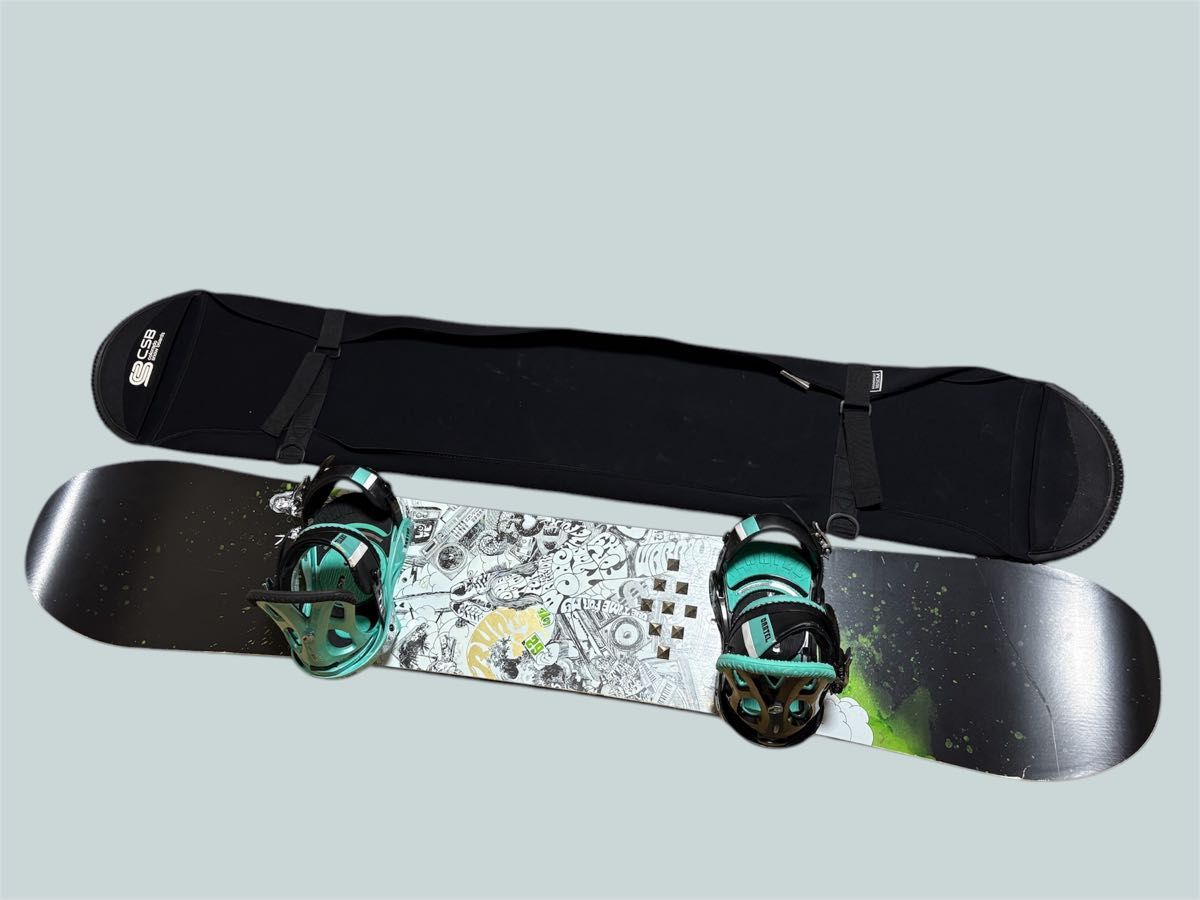 BURTON バートン バインディング付 スノーボードセット LOVE BURTON バートン バインディング付 スノーボードセット LOVE