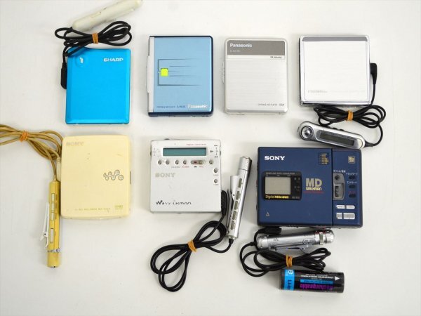 KM656○ジャンクまとめて○MDウォークマン 7点セット ソニー MZ KM656○ジャンクまとめて○MDウォークマン 7点セット ソニー MZ
