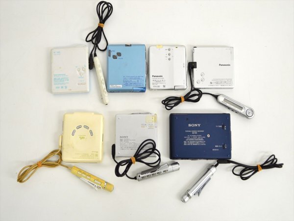 KM656○ジャンクまとめて○MDウォークマン 7点セット ソニー MZ KM656○ジャンクまとめて○MDウォークマン 7点セット ソニー MZ
