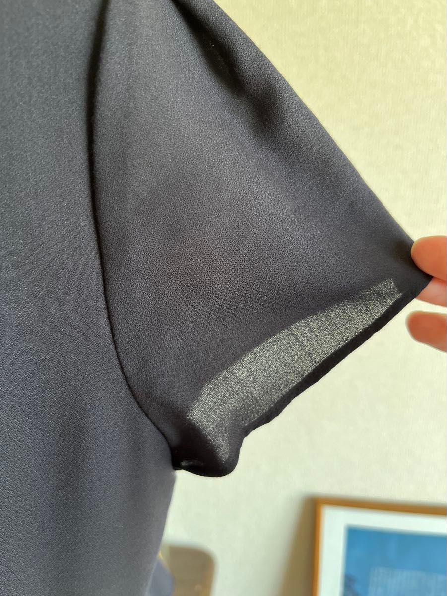 美品】ヒロミチナカノ ブラックフォーマル ワンピース 喪服 礼服 美品】ヒロミチナカノ ブラックフォーマル ワンピース 喪服 礼服