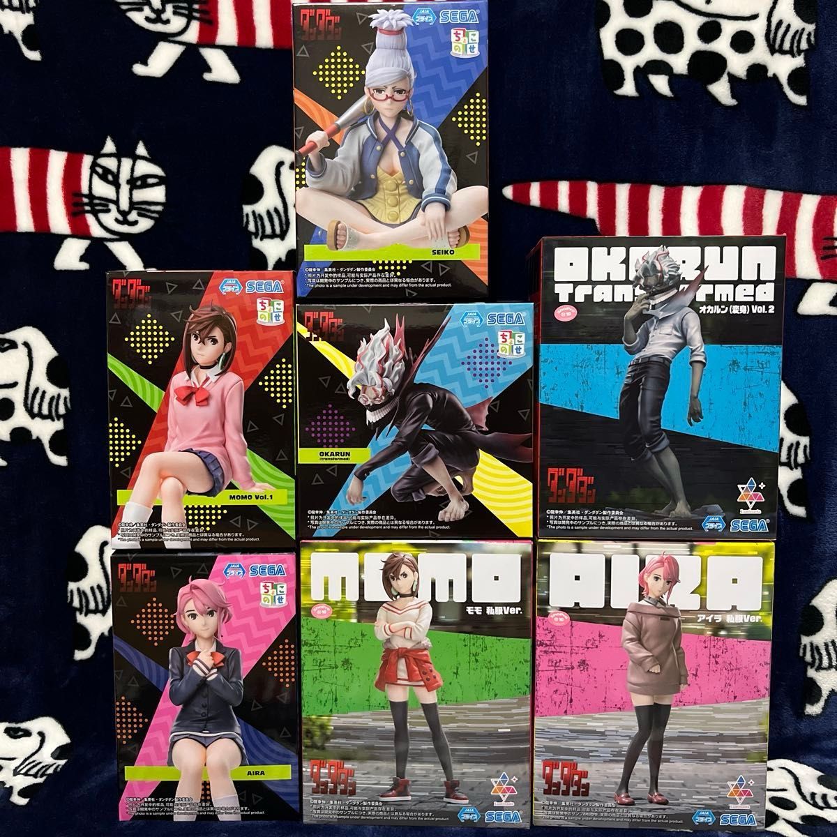 ダンダダン フィギュア7点セット Luminasta ちょこのせ ダンダダン フィギュア7点セット Luminasta ちょこのせ