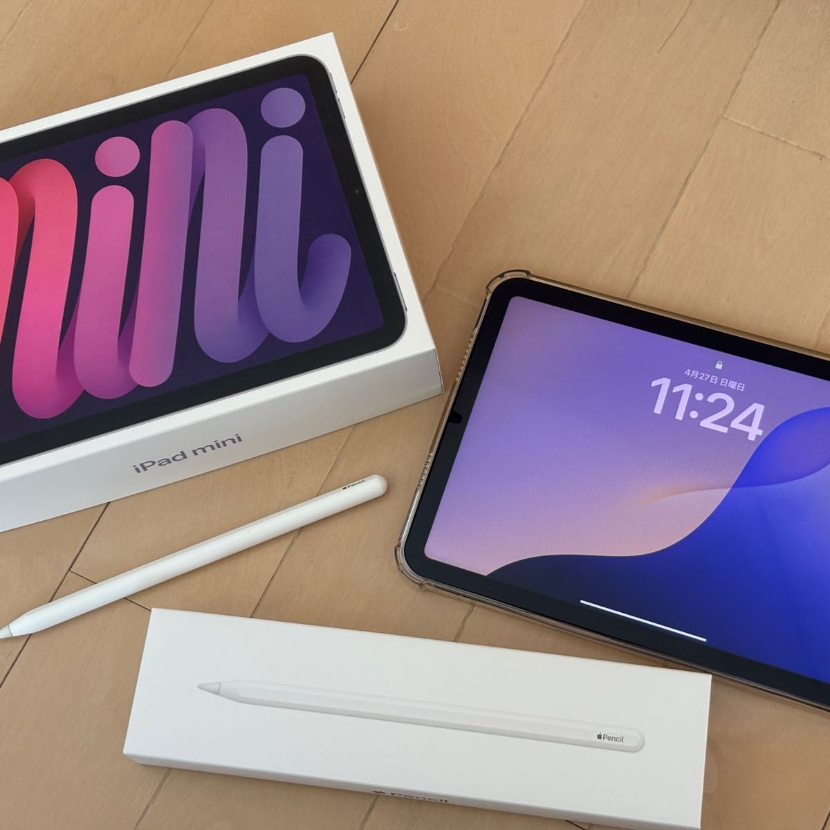 iPad mini 6 256GB wifi パープル & Apple pencil 第2世代付き iPad mini 6 256GB wifi パープル & Apple pencil 第2世代付き
