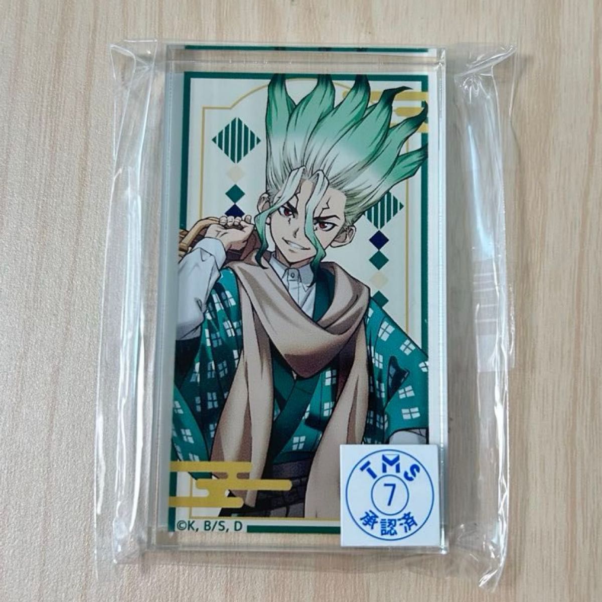 Dr STONE 石神千空 まるくじ 大正浪漫 アクリルブロック 新品 千 Dr STONE 石神千空 まるくじ 大正浪漫 アクリルブロック 新品 千