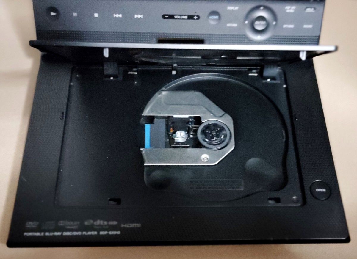 SONY ポータブルBD/DVDプレーヤーBDP-SX910 ジャンク品 SONY ポータブルBD/DVDプレーヤーBDP-SX910 ジャンク品