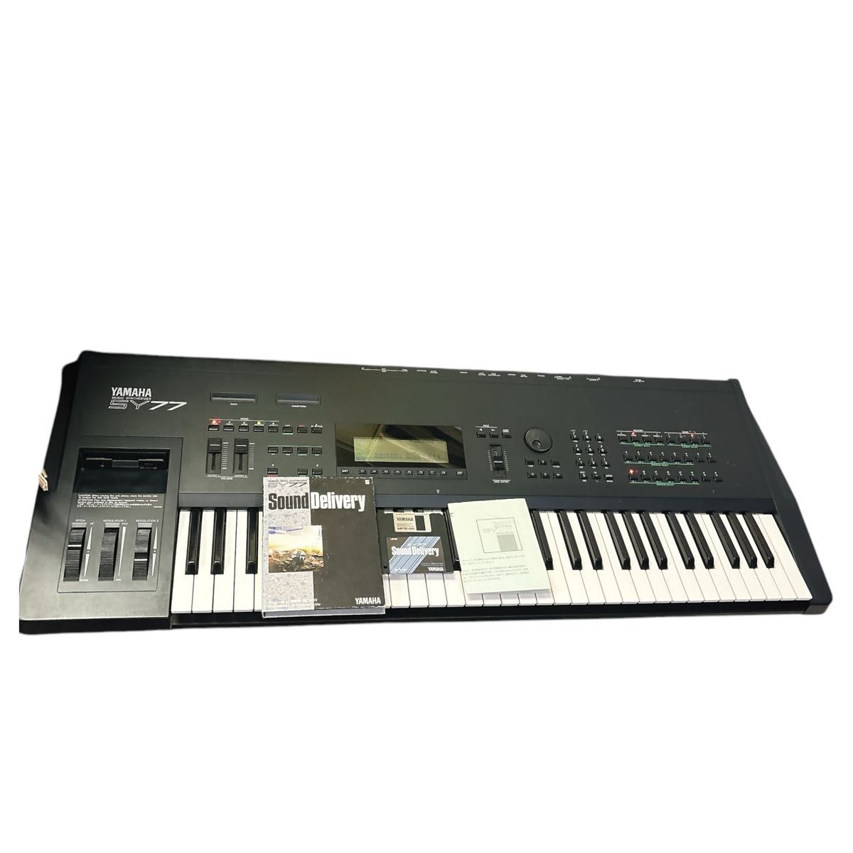 美品】YAMAHA SY77 シンセサイザー MF2-DD フロッピーディスク 美品】YAMAHA SY77 シンセサイザー MF2-DD フロッピーディスク