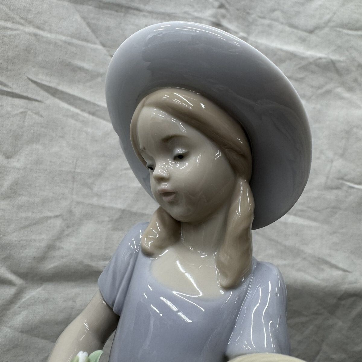 X431-CH14-1122 LLADRO リヤドロ 6949 花と少女 仲良しの二人 X431-CH14-1122 LLADRO リヤドロ 6949 花と少女 仲良しの二人