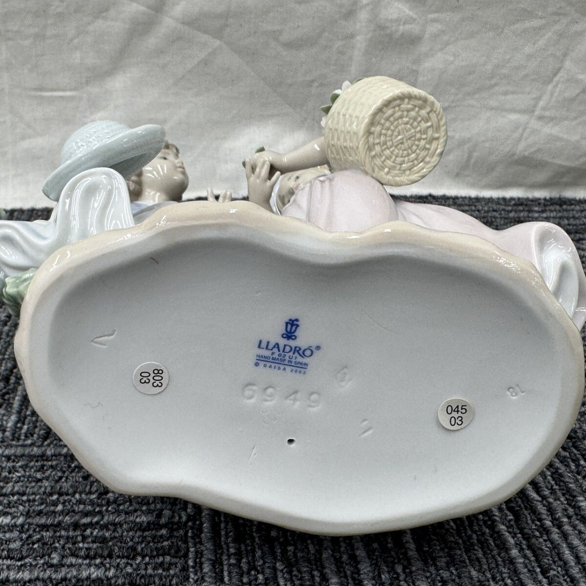 X431-CH14-1122 LLADRO リヤドロ 6949 花と少女 仲良しの二人 X431-CH14-1122 LLADRO リヤドロ 6949 花と少女 仲良しの二人
