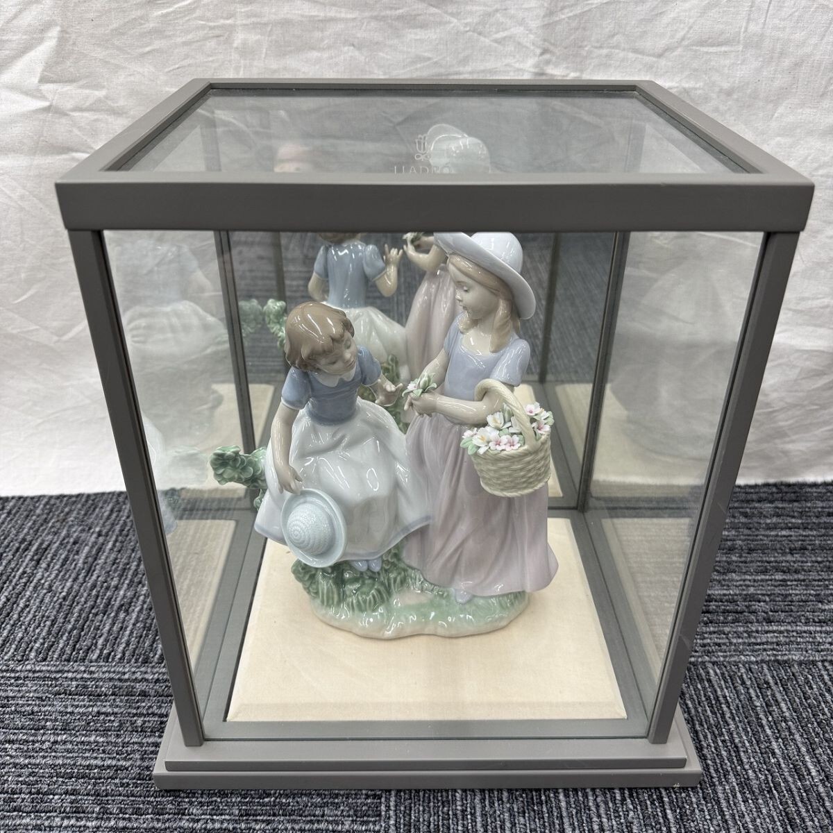 X431-CH14-1122 LLADRO リヤドロ 6949 花と少女 仲良しの二人 X431-CH14-1122 LLADRO リヤドロ 6949 花と少女 仲良しの二人