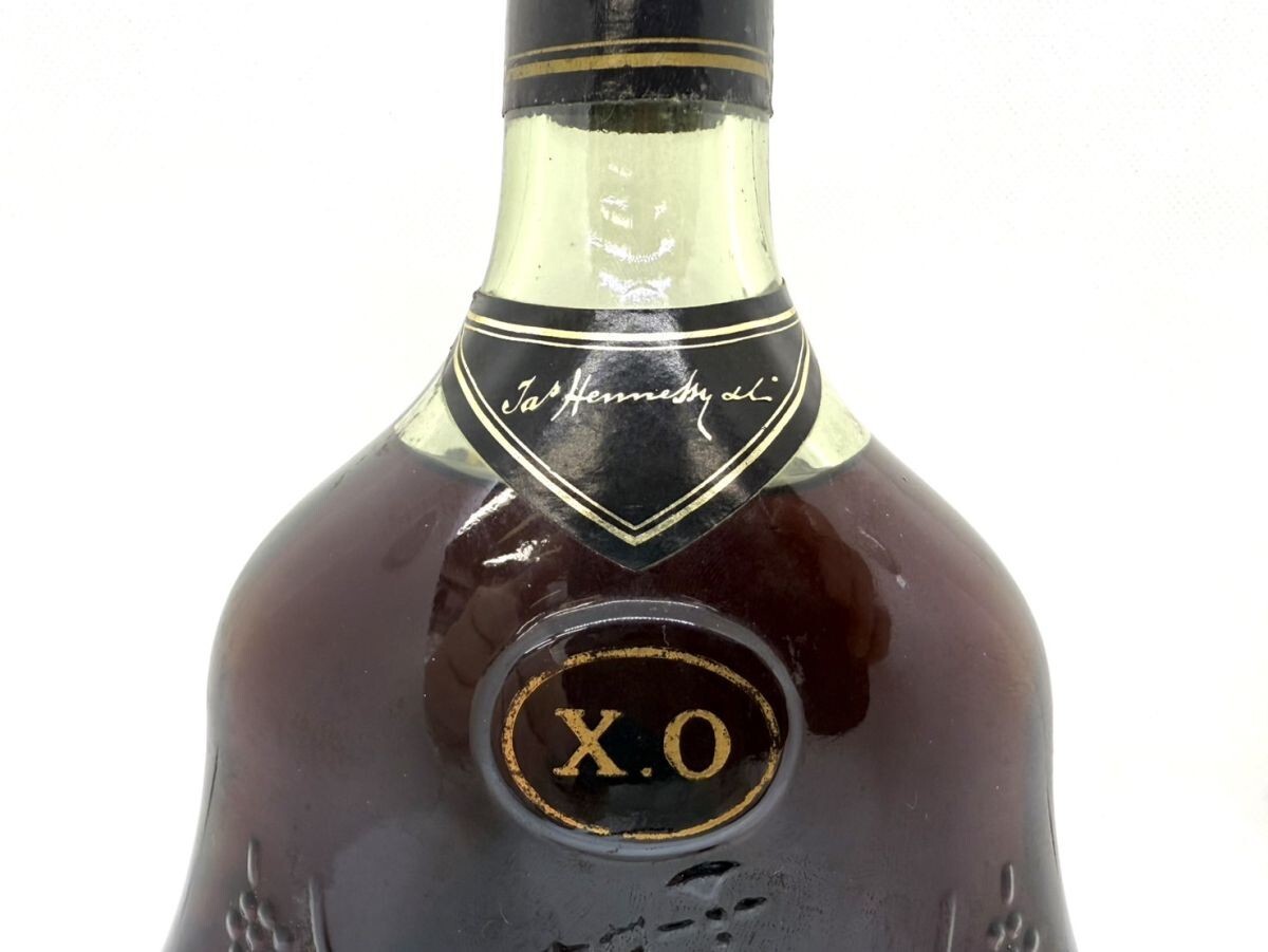 W927-I55-1429 Hennessy ヘネシー XO グリーンボトル 金キャップ W927-I55-1429 Hennessy ヘネシー XO グリーンボトル 金キャップ