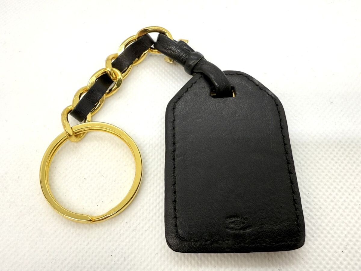 W1032-SB2-963◎ CHANEL シャネル キーホルダー レザー ココ W1032-SB2-963◎ CHANEL シャネル キーホルダー レザー ココ