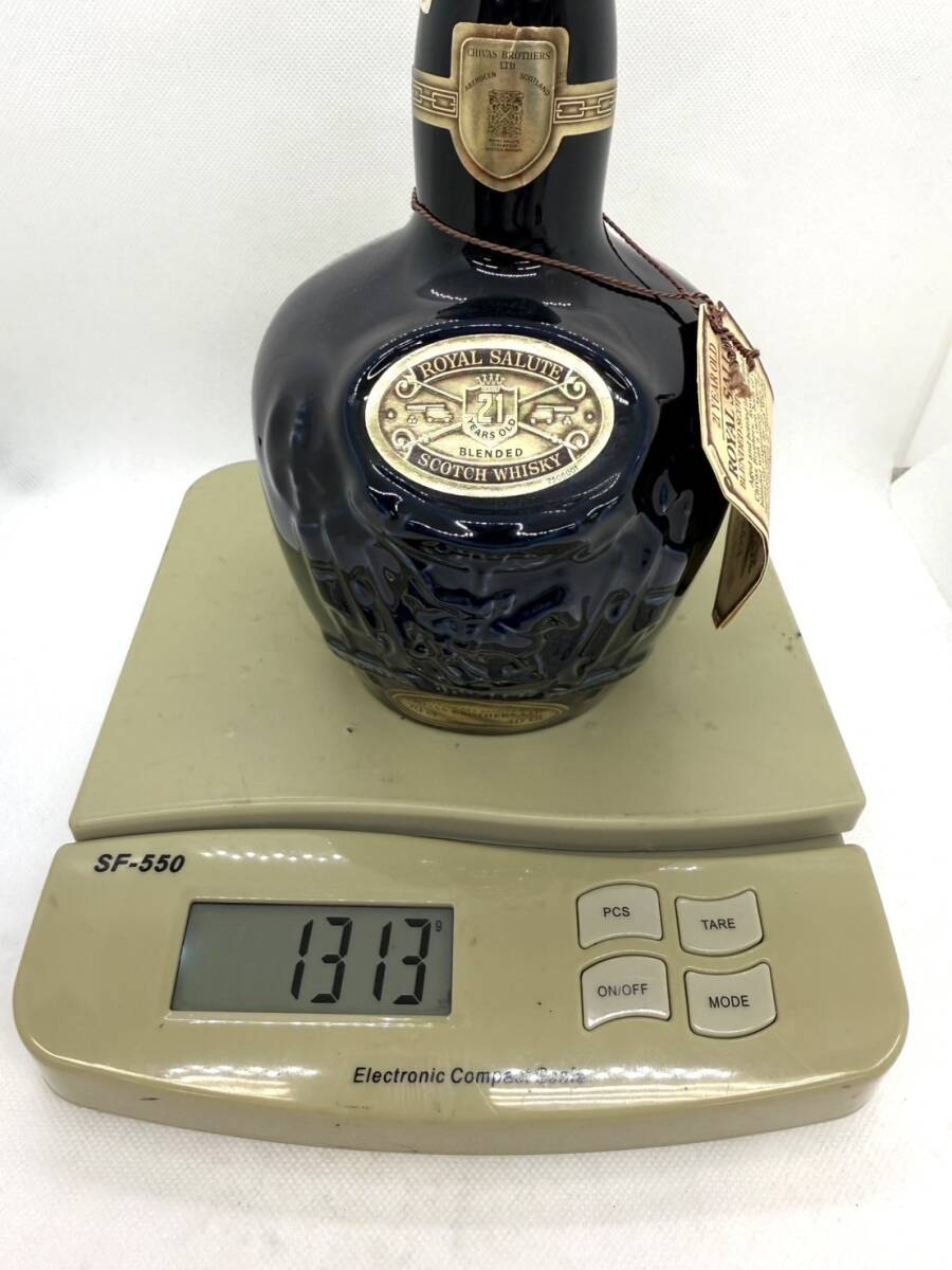 W939-SK12-1064 ROYAL SALUTE ロイヤルサルート 21年 2点セット W939-SK12-1064 ROYAL SALUTE ロイヤルサルート 21年 2点セット