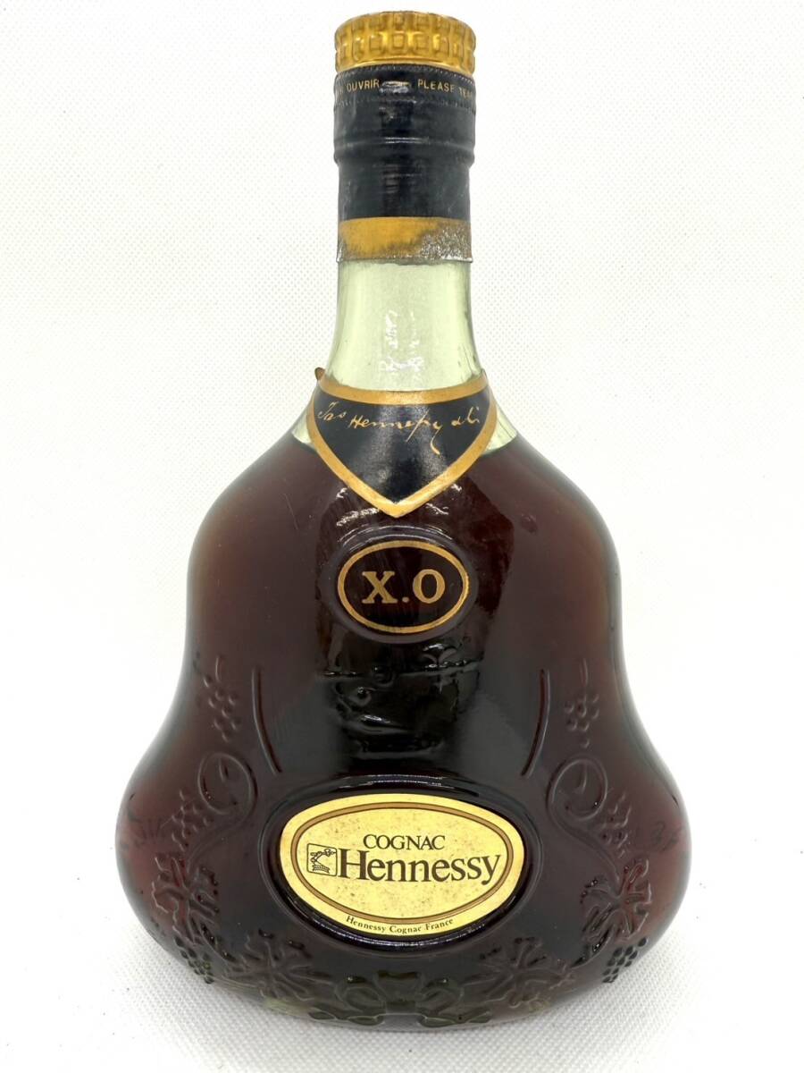 W916-T6-2967 Hennessy ヘネシー XO グリーンボトル 金キャップ W916-T6-2967 Hennessy ヘネシー XO グリーンボトル 金キャップ