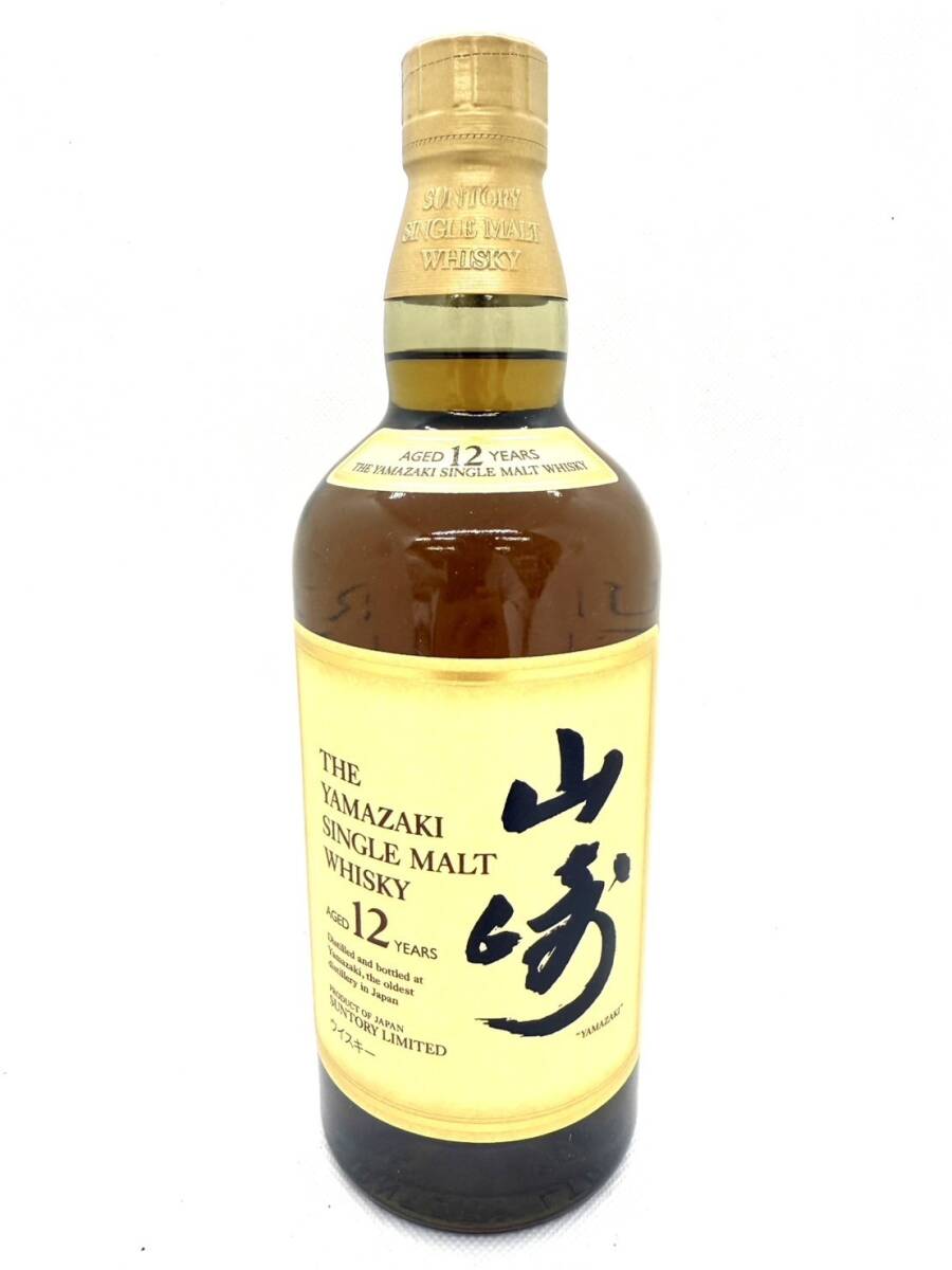 W810-T12-1182 SUNTORY サントリー 山崎 12年 シングルモルト W810-T12-1182 SUNTORY サントリー 山崎 12年 シングルモルト