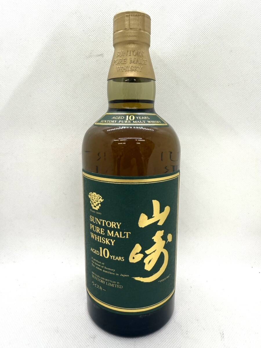 X805-CH2-505 SUNTORY サントリー 山崎10年 ピュアモルト X805-CH2-505 SUNTORY サントリー 山崎10年 ピュアモルト