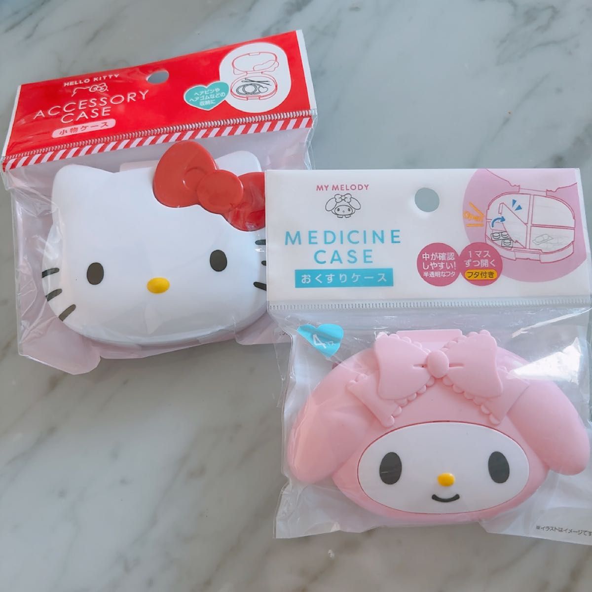 sanrio サンリオ キティちゃん&マイメロディ 小物ケース sanrio サンリオ キティちゃん&マイメロディ 小物ケース