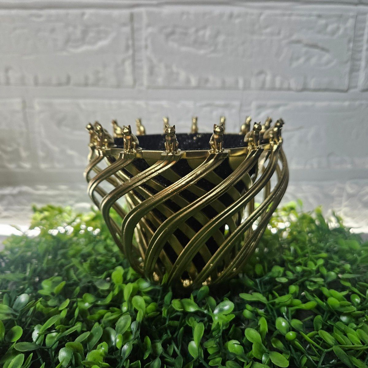 3Dプリンター製植木鉢 Gold-Cat No 1 作家鉢|Yahoo!フリマ(旧 3Dプリンター製植木鉢 Gold-Cat No 1 作家鉢|Yahoo!フリマ(旧