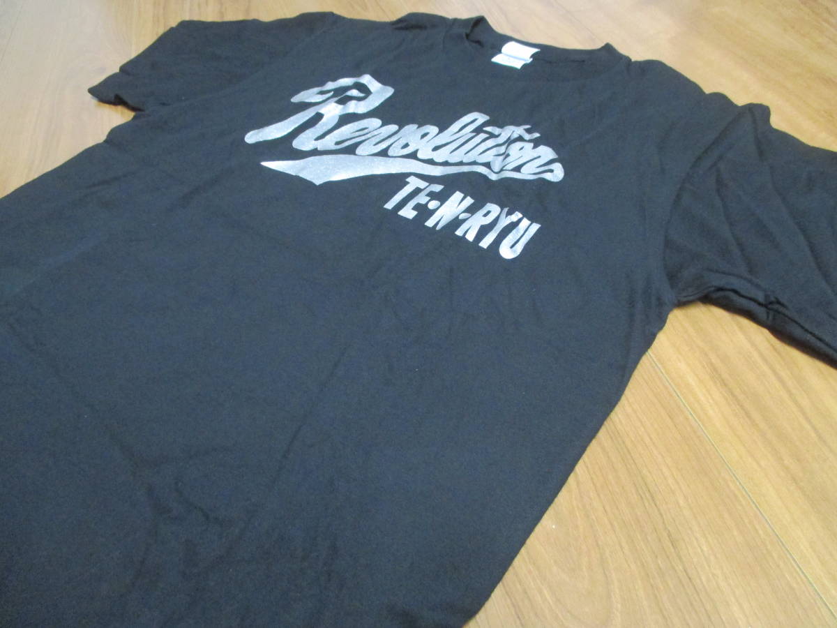 天龍源一郎 REVOLUTION 2012 TENRYU RETURNS Tシャツ Mサイズ_画像3