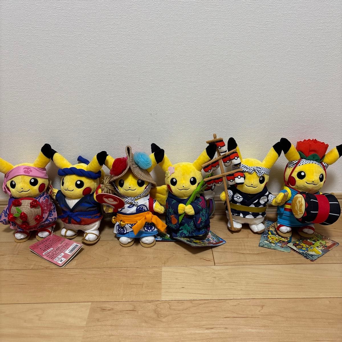 ポケモンセンタートウホク お祭りごっこ ピカチュウ ぬいぐるみ6 ポケモンセンタートウホク お祭りごっこ ピカチュウ ぬいぐるみ6
