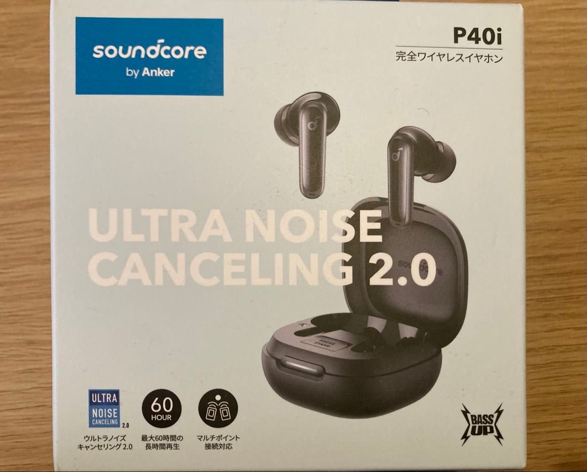 新品未使用】Soundcore by Anker 完全ワイヤレスイヤホン P40i 新品未使用】Soundcore by Anker 完全ワイヤレスイヤホン P40i