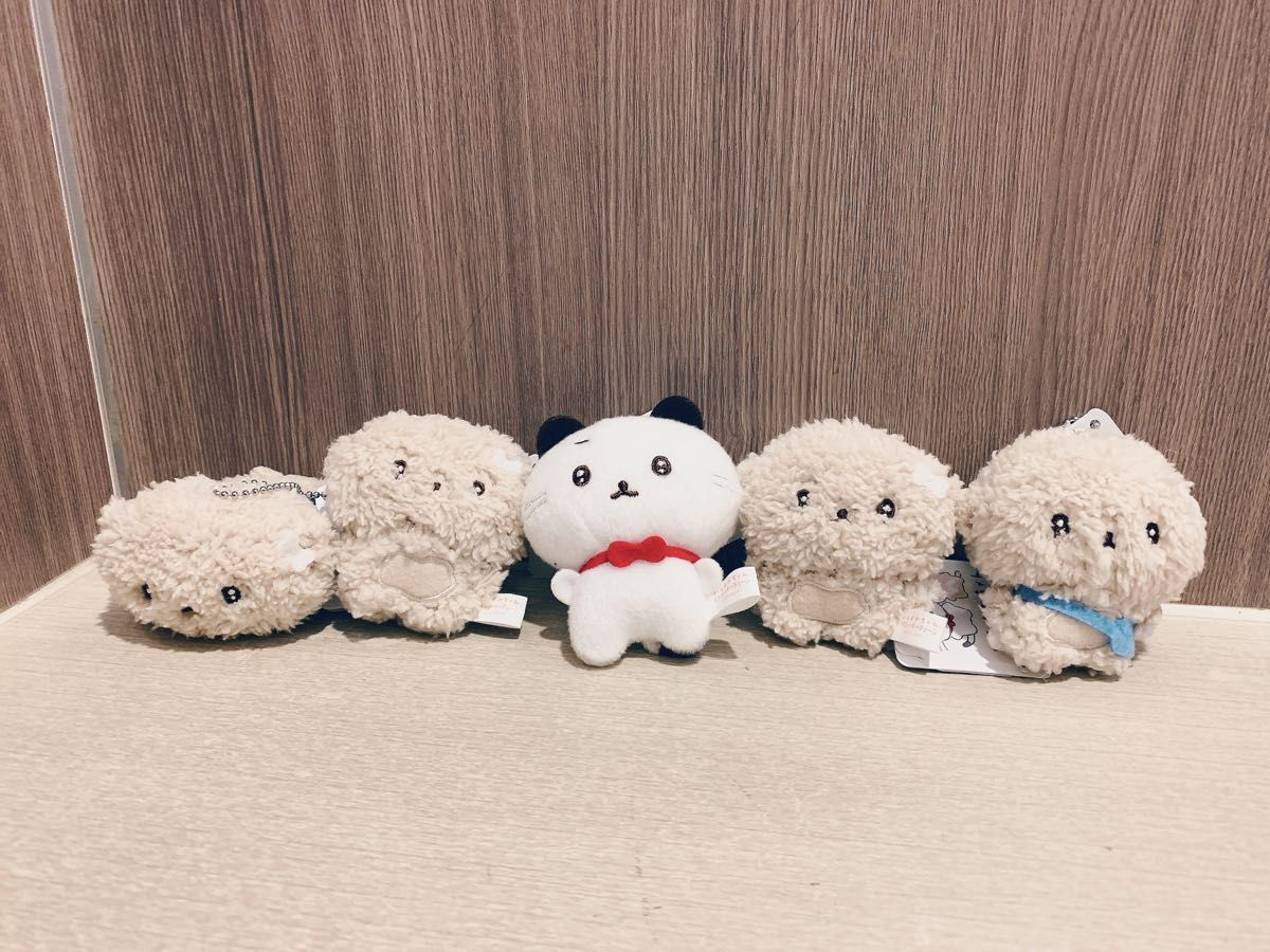 いしよわちゃん マスコットキーチェーン ぬいぐるみ 全5種セット いしよわちゃん マスコットキーチェーン ぬいぐるみ 全5種セット