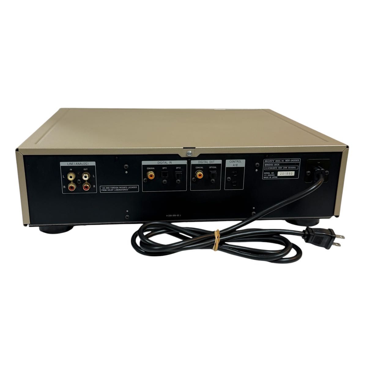 SONY MDデッキ MDS-JA555ES (ソニー minidisc deck オーディオ SONY MDデッキ MDS-JA555ES (ソニー minidisc deck オーディオ