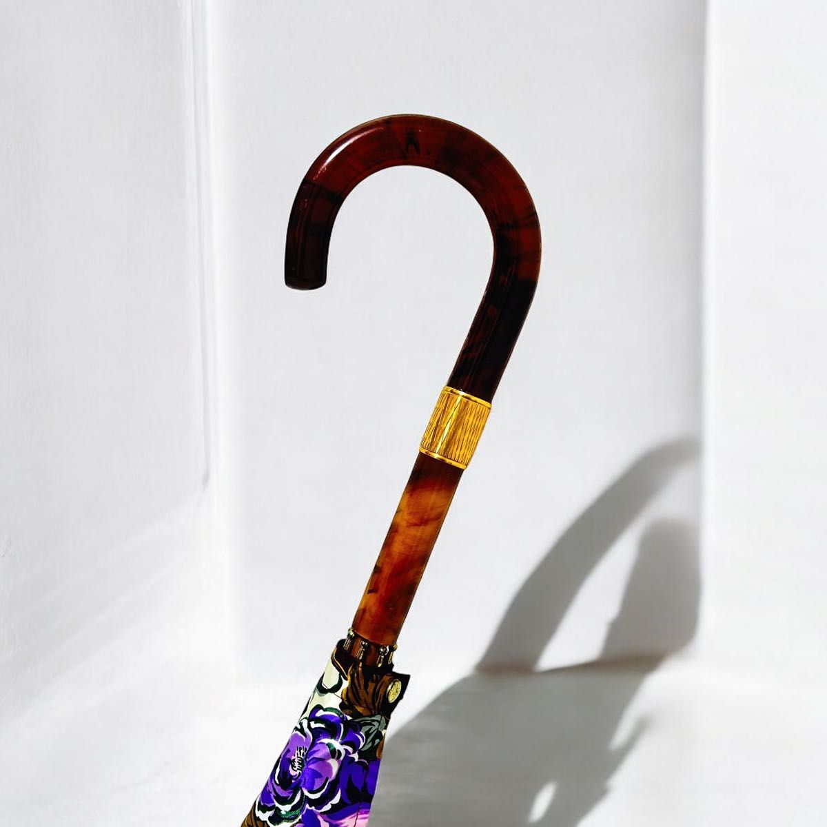極美品】【希少廃盤品】BALENCIAGA 高級花柄傘 日傘 正規品 極美品】【希少廃盤品】BALENCIAGA 高級花柄傘 日傘 正規品