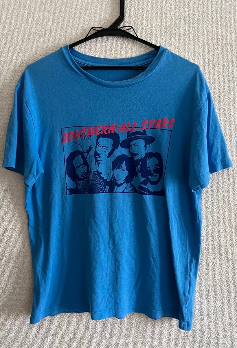 サザンオールスターズ LIVE TOUR 2019 Tシャツ M ブルー 公式 サザンオールスターズ LIVE TOUR 2019 Tシャツ M ブルー 公式