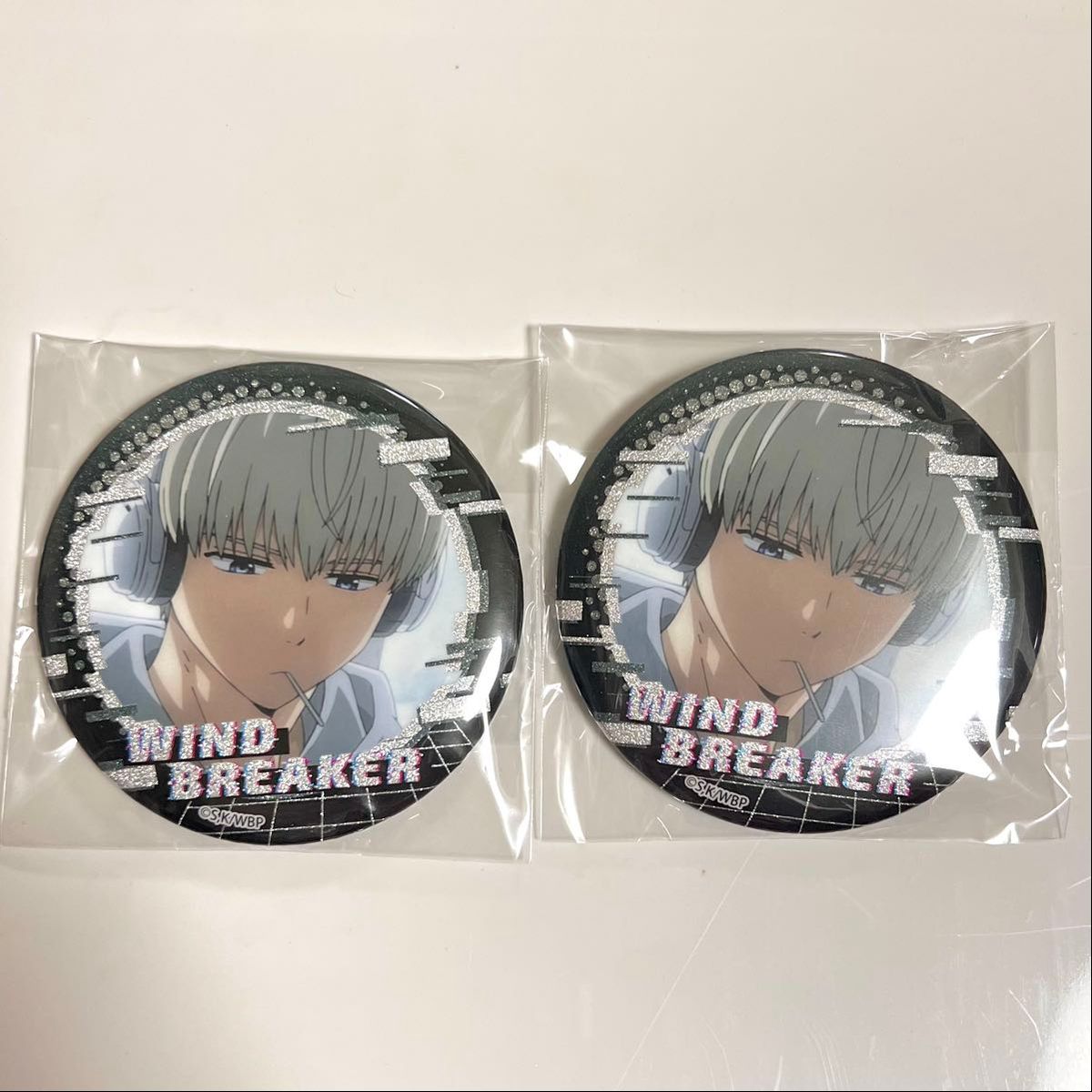 ウィンドブレイカー グリッター缶バッジ 梶蓮 75mm|Yahoo ウィンドブレイカー グリッター缶バッジ 梶蓮 75mm|Yahoo