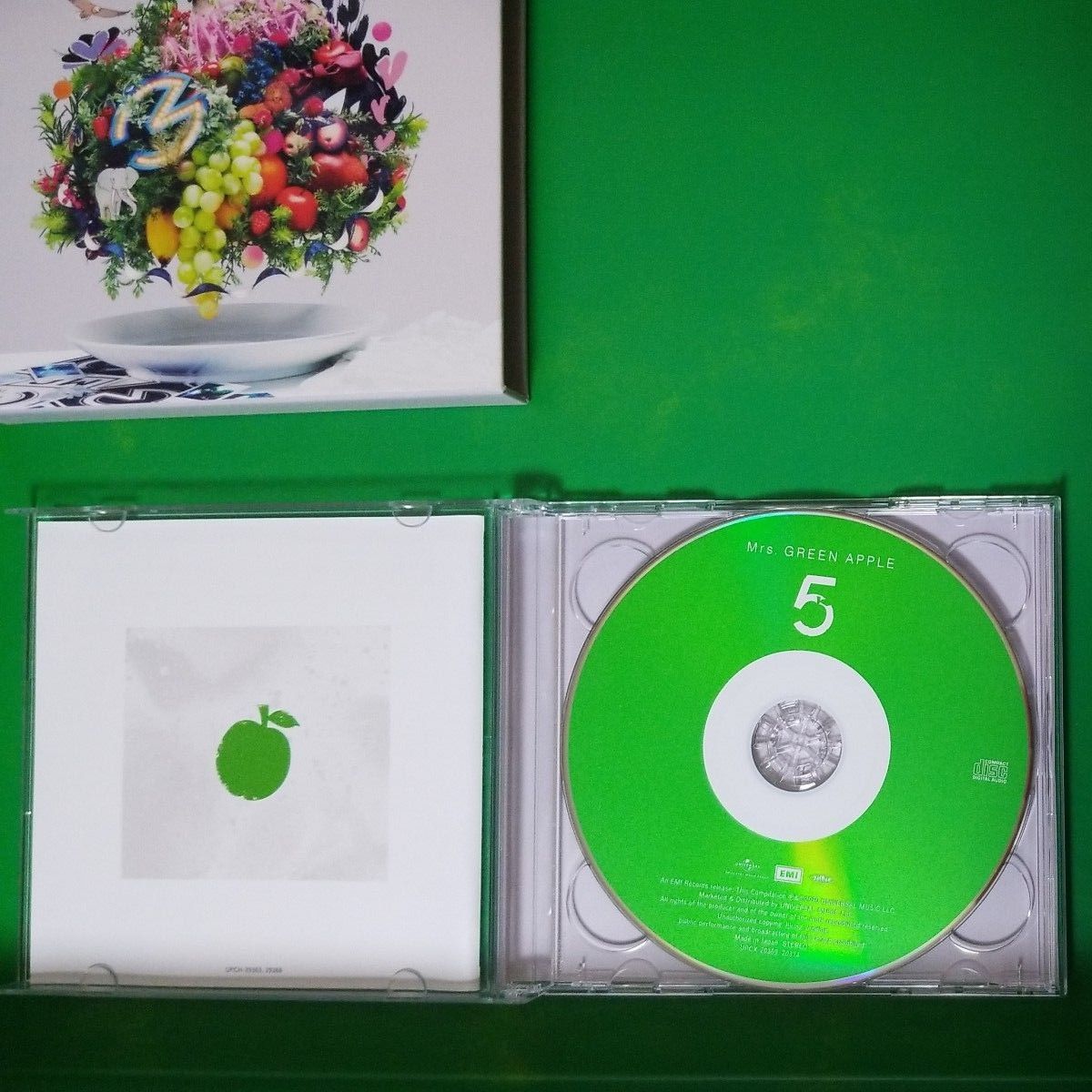 正規品 初回限定版Mrs GREEN APPLE 【5】 CD +DVD付|Yahoo 正規品 初回限定版Mrs GREEN APPLE 【5】 CD +DVD付|Yahoo