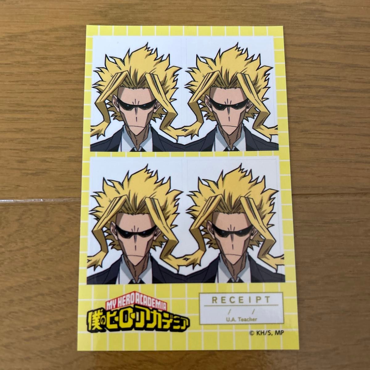 僕のヒーローアカデミア ヒロアカ 証明写真風ステッカー オール 僕のヒーローアカデミア ヒロアカ 証明写真風ステッカー オール