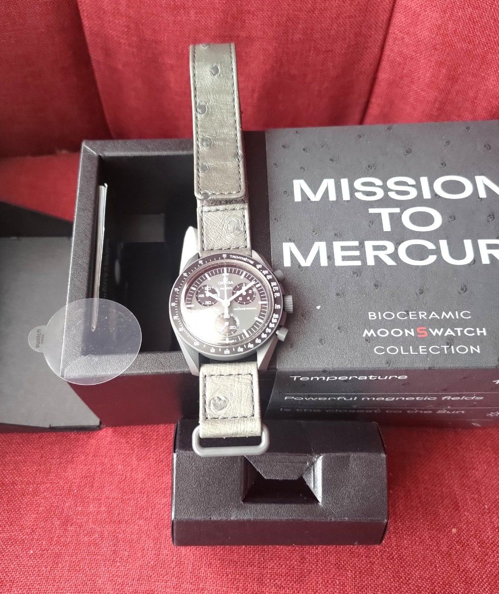 Mission to MERCURY Ostrich オーストリッチ ムーンスウォッチ Mission to MERCURY Ostrich オーストリッチ ムーンスウォッチ