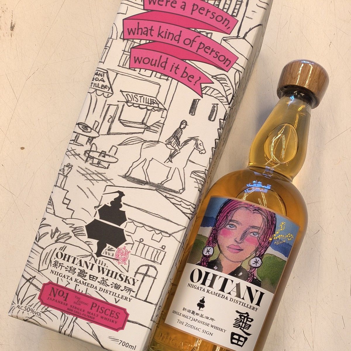 新潟亀田蒸溜所 OHTANI WHISKY zodiac sign series 「Pisces」50 新潟亀田蒸溜所 OHTANI WHISKY zodiac sign series 「Pisces」50