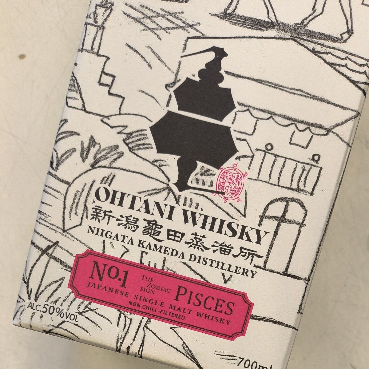 新潟亀田蒸溜所 OHTANI WHISKY zodiac sign series 「Pisces」50 新潟亀田蒸溜所 OHTANI WHISKY zodiac sign series 「Pisces」50