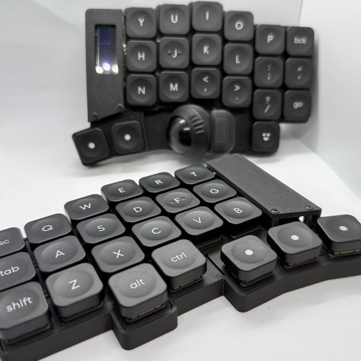 Keyball44-LP ブラック Work Louder キーキャップ セット|Yahoo Keyball44-LP ブラック Work Louder キーキャップ セット|Yahoo