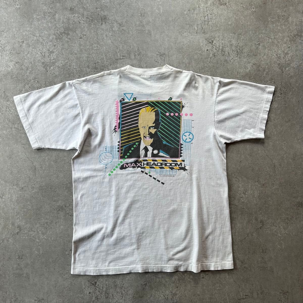 80s フルーツオブザルーム tシャツ USA製 XL マックスヘッド 80s フルーツオブザルーム tシャツ USA製 XL マックスヘッド