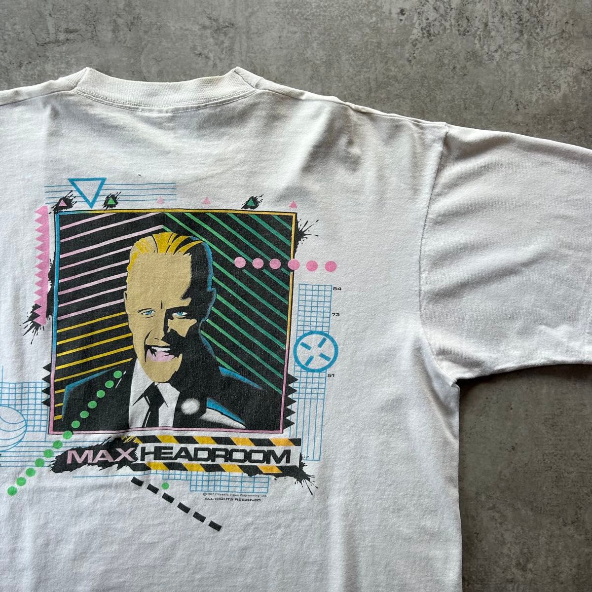 80s フルーツオブザルーム tシャツ USA製 XL マックスヘッド 80s フルーツオブザルーム tシャツ USA製 XL マックスヘッド