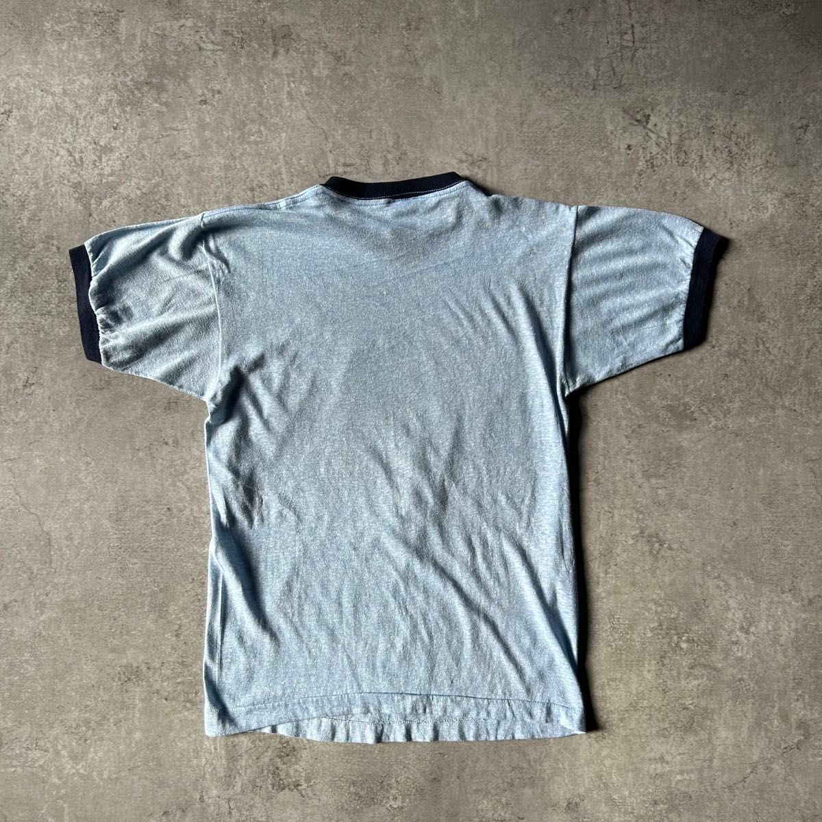 70s チャンピオン リンガーtシャツ USA製 M 霜降りブルー|Yahoo 70s チャンピオン リンガーtシャツ USA製 M 霜降りブルー|Yahoo