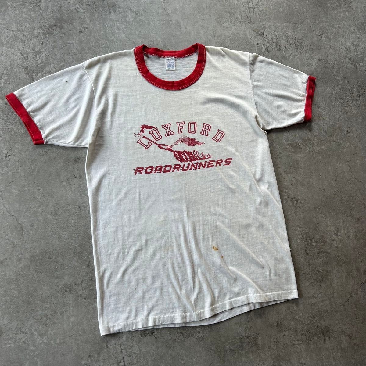 70s sportswear リンガーtシャツ USA製 XL ロードランナー 70s sportswear リンガーtシャツ USA製 XL ロードランナー