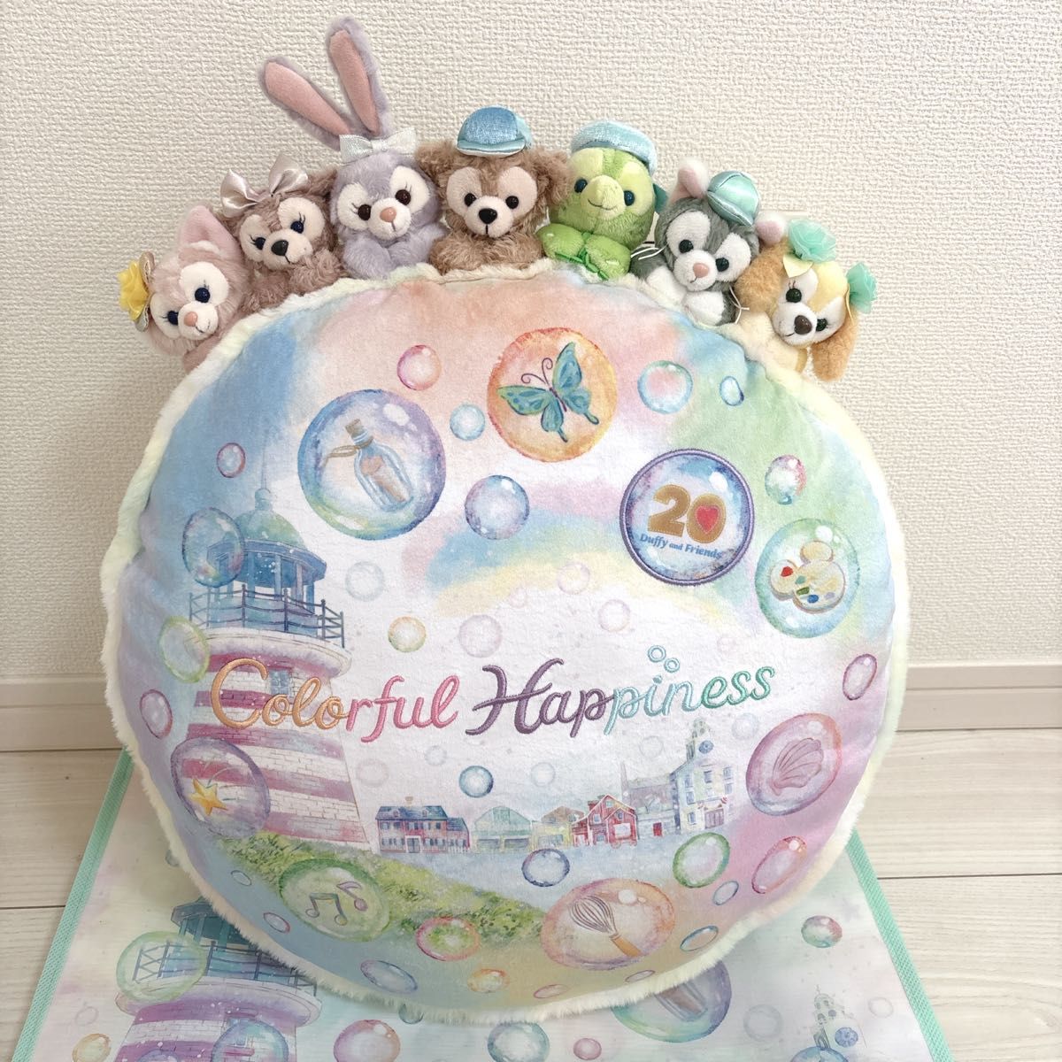 新品タグ付き クッション ディズニーシー ダッフィーフレンズ 20 新品タグ付き クッション ディズニーシー ダッフィーフレンズ 20
