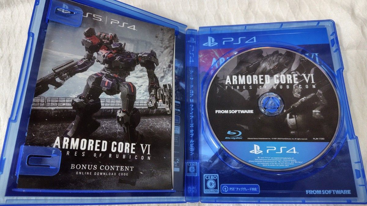 PS4 ARMORED CORE VI FIRES OF RUBICON アーマード・コア6 AC6 PS4 ARMORED CORE VI FIRES OF RUBICON アーマード・コア6 AC6