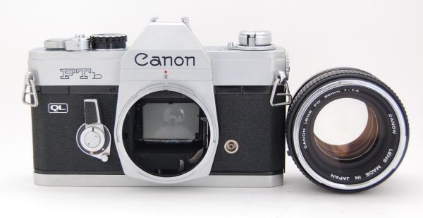 ☆美品 完動品☆ キヤノン CANON FTb QL ボディ シルバー + FD ☆美品 完動品☆ キヤノン CANON FTb QL ボディ シルバー + FD
