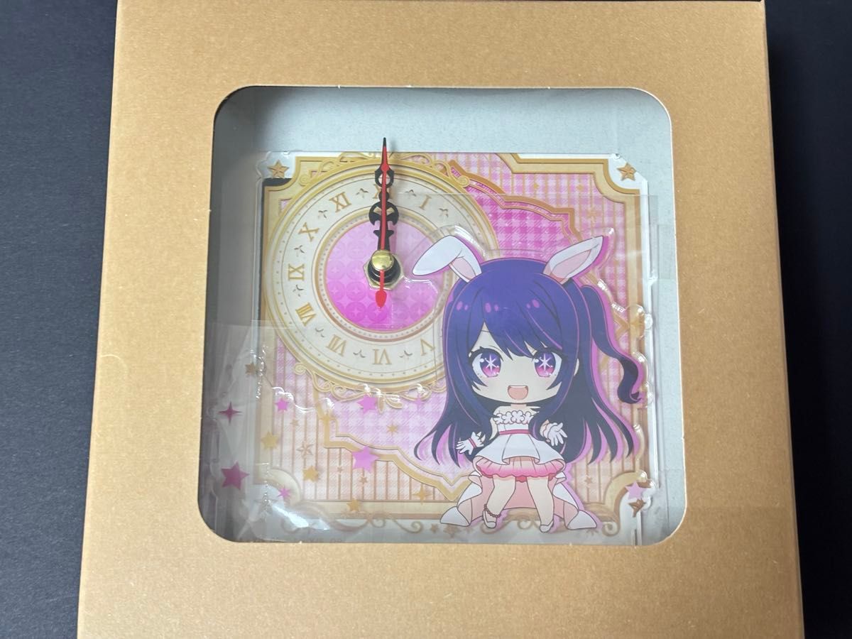 推しの子 ぷちちょこミニアクリル置時計 星野アイ 白ドレス 推しの子 ぷちちょこミニアクリル置時計 星野アイ 白ドレス