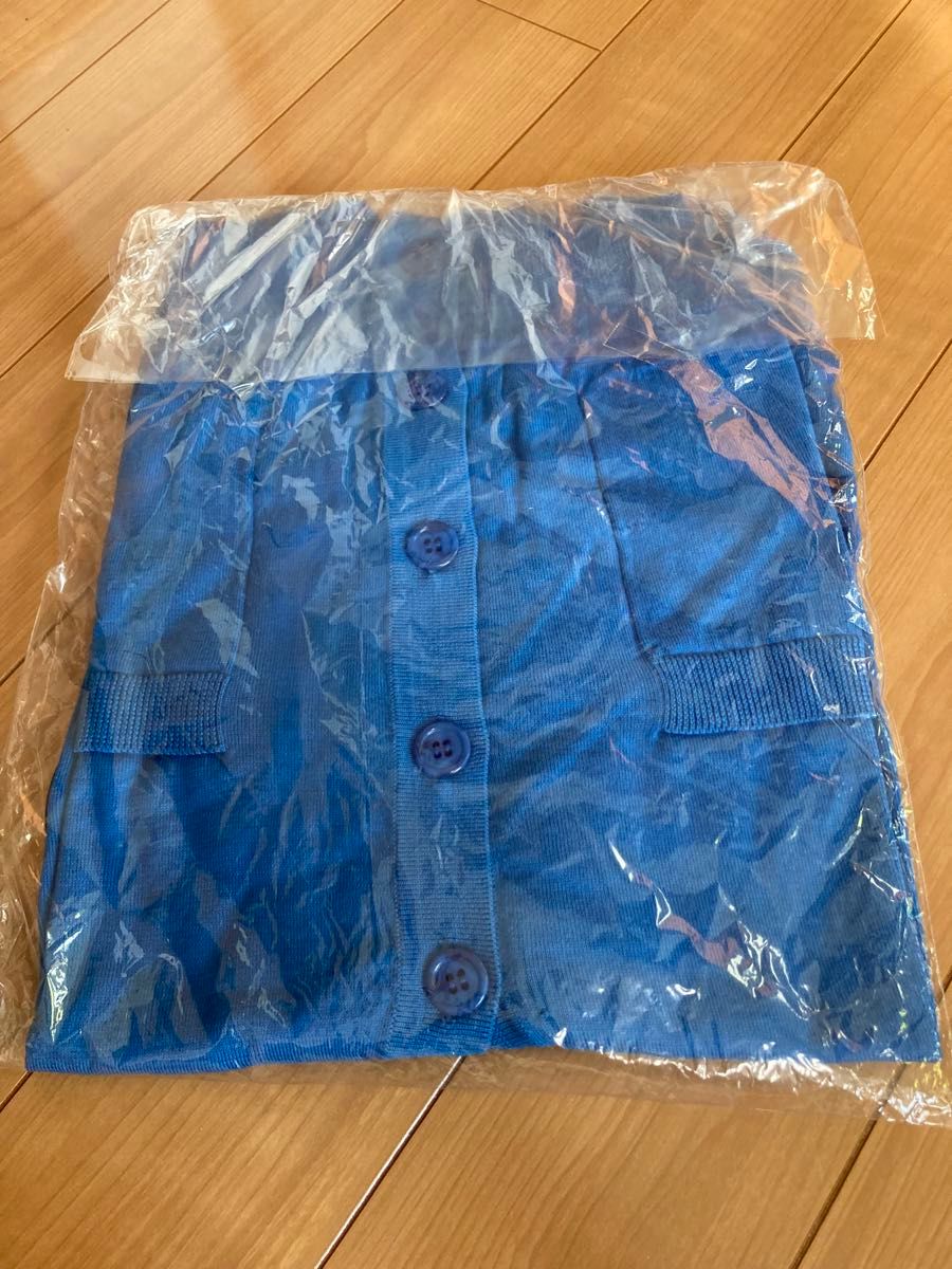 TSUMORI CHISATO 青 カーディガン L 新品 ツモリチサト TSUMORI CHISATO 青 カーディガン L 新品 ツモリチサト