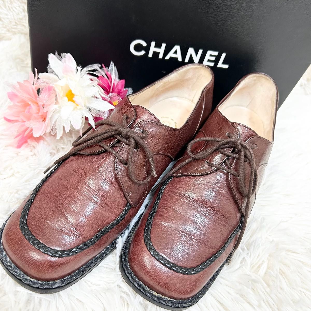 高級】CHANEL シャネル ココマーク ローファー 革靴 37|Yahoo 高級】CHANEL シャネル ココマーク ローファー 革靴 37|Yahoo