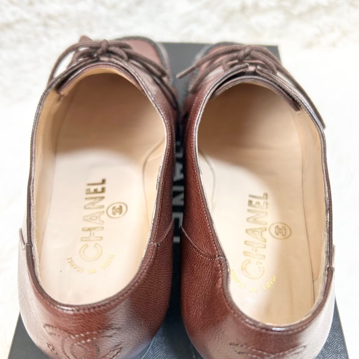 高級】CHANEL シャネル ココマーク ローファー 革靴 37|Yahoo 高級】CHANEL シャネル ココマーク ローファー 革靴 37|Yahoo