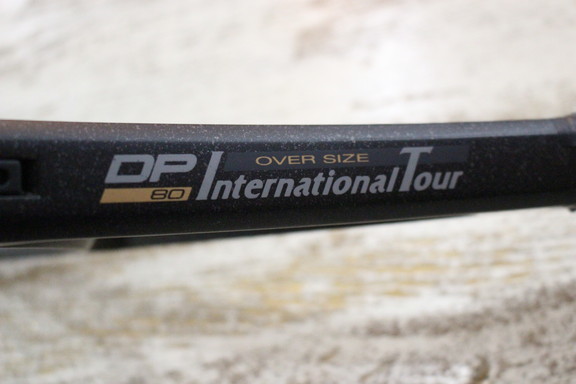 DUNLOP Dunlop DP80 International Tour tennis racket black black soft case attaching 