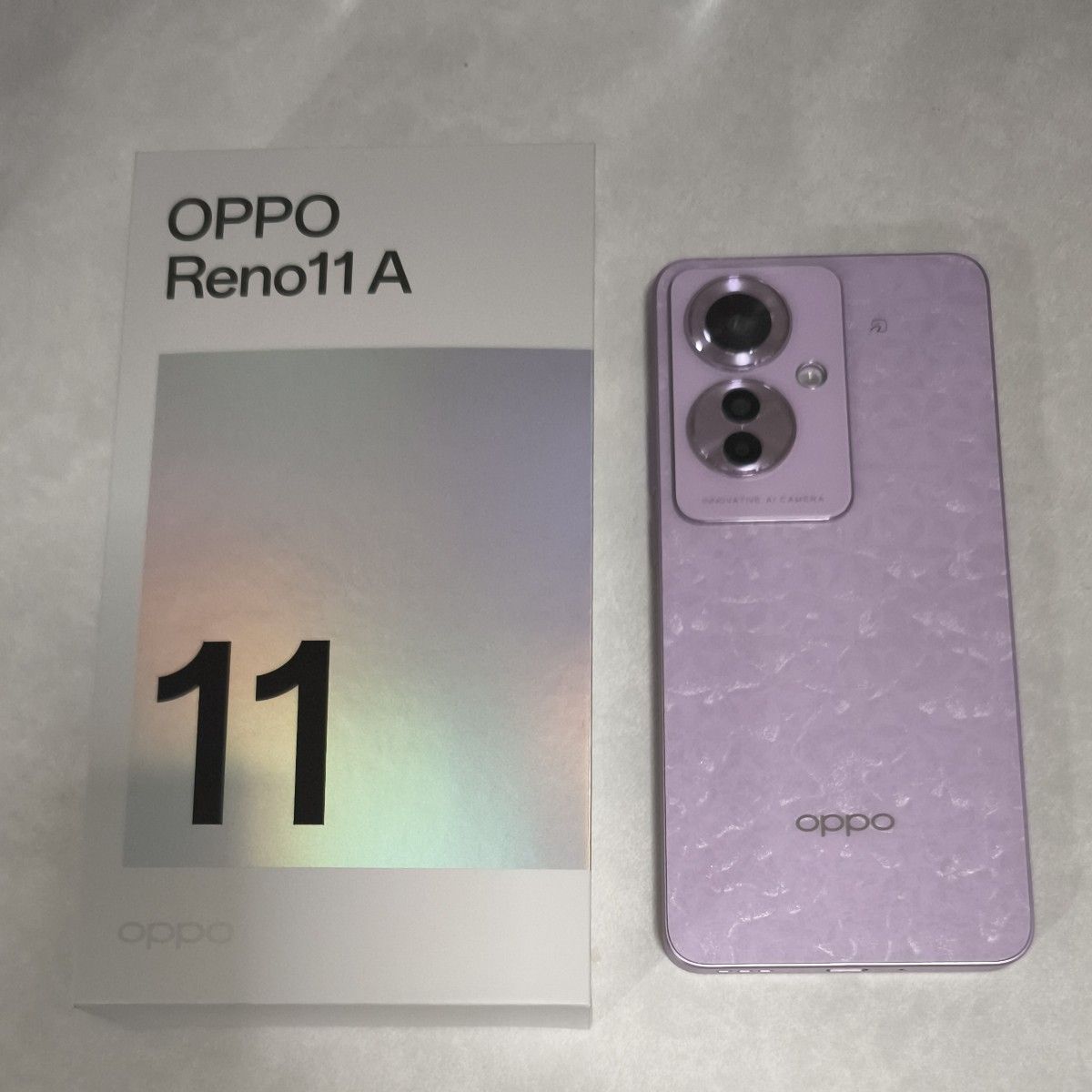 OPPO Reno 11A 8GB 128GB Coralパープル ケース付|Yahoo!フリマ OPPO Reno 11A 8GB 128GB Coralパープル ケース付|Yahoo!フリマ