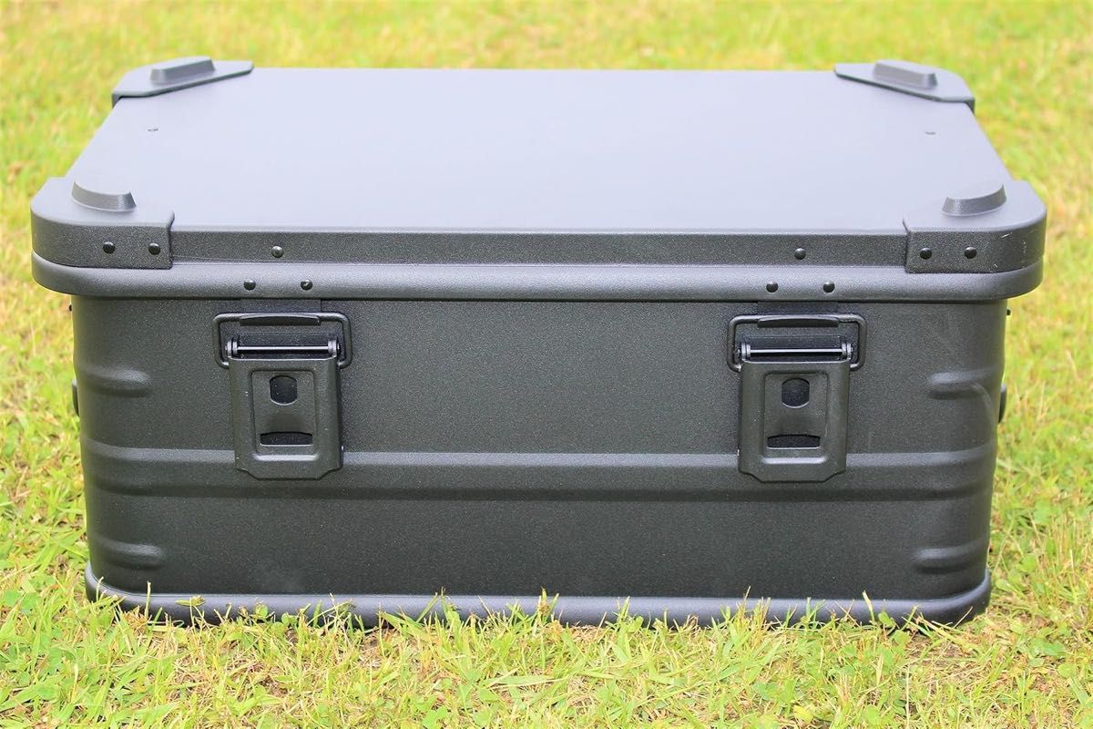 マットブラック スタッキング アルミ コンテナボックス 30L マットブラック スタッキング アルミ コンテナボックス 30L