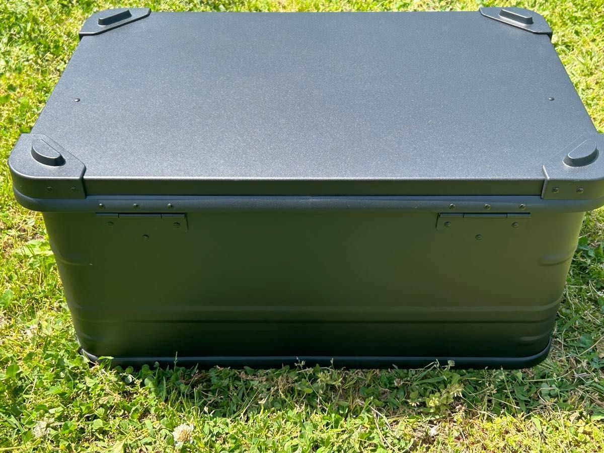 マットブラック スタッキング アルミ コンテナボックス 30L マットブラック スタッキング アルミ コンテナボックス 30L